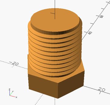 Qwen 3.8 27B: Right: 14 threads per inch, the 1:16 taper the right way up, the right size.