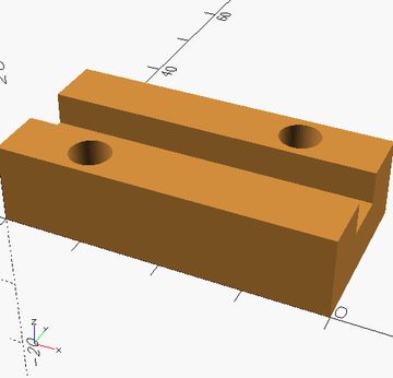 Qwen 3.8 27B: Turned the slot to run along the block instead of across it.