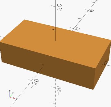 Underdog Saluki 27B 1.0: A plain block: no holes, no slot.